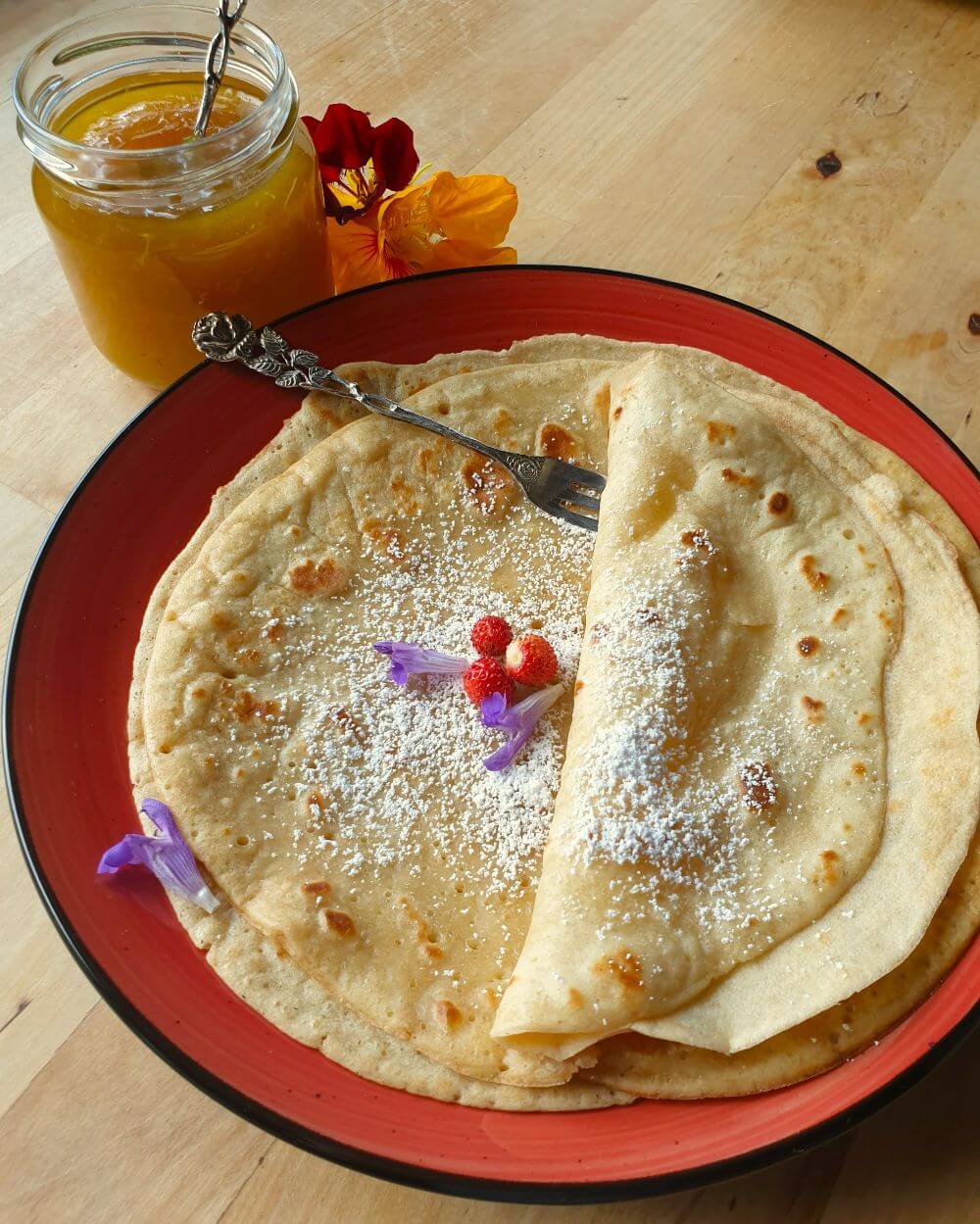 Ein Klassischer Pfannkuchen