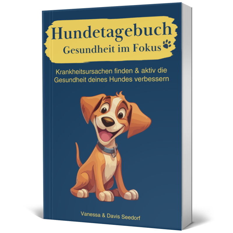 Hundetagebuch für Tierschutzhunde mit Fokus auf Magen und Gesundheit